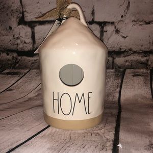 NWT Rae Dunn “Home” circular Birdhouse